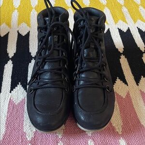 Sorel | Black Leather Boots Sz 9